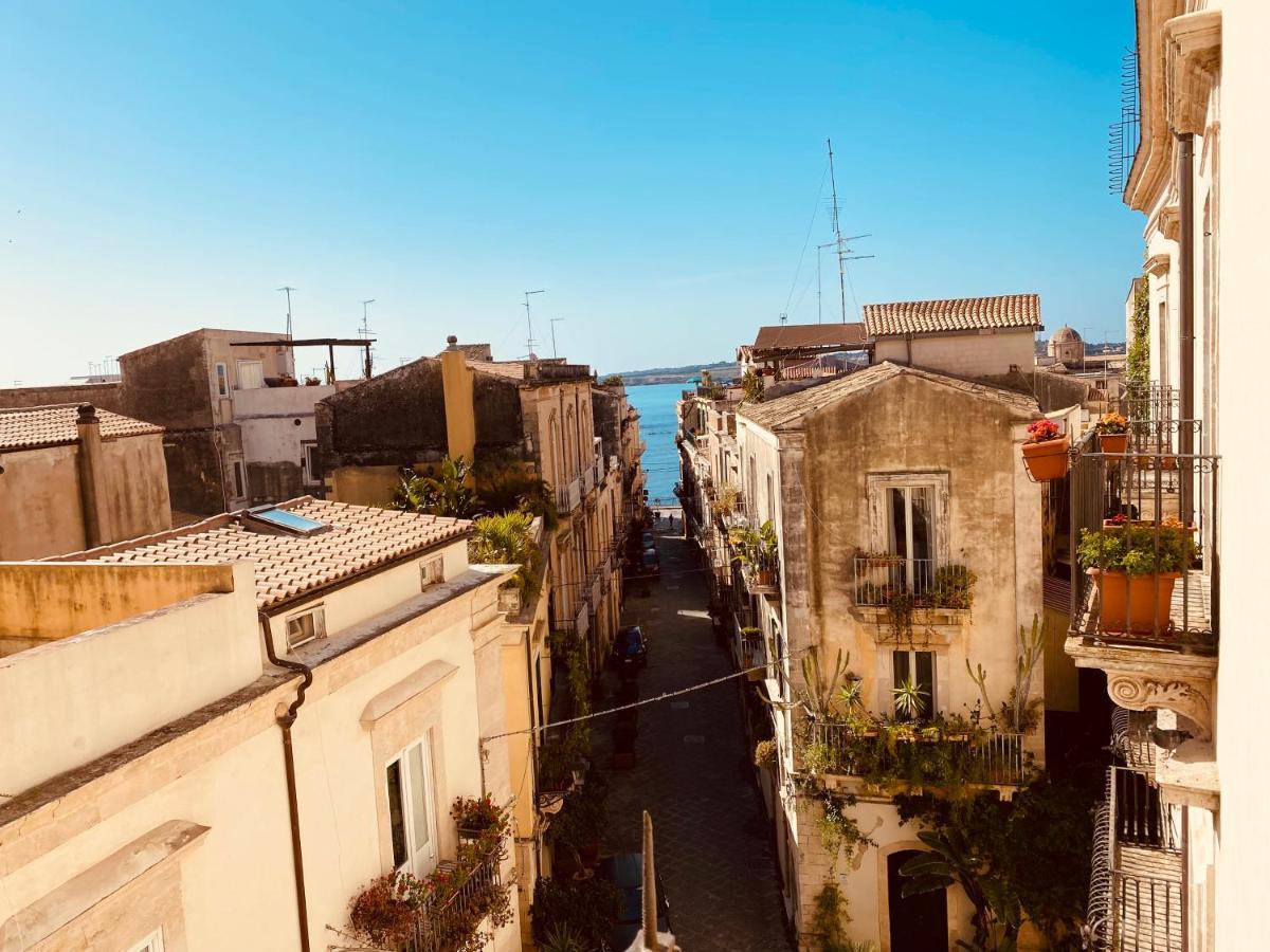 Elegante Appartamento In Palazzo Storico Ortigia Siraküza Dış mekan fotoğraf